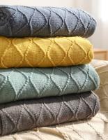 Manta De Terciopelo Decorativa Con Borlas Grande Y Suave Para Sofá Cama Regalo Vintage Manta Saga Verde Tejida Al Hilo De Acrílico 100% - details 17
