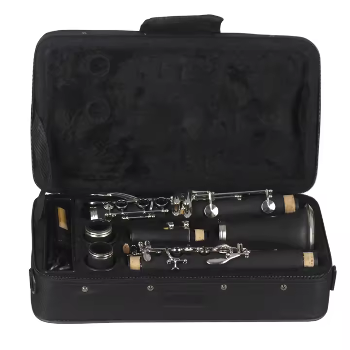 SLADE Clarinete Bb De 17 Teclas Bakelite Instrumento De Viento Profesional Tenor Con Caja Y Aro Musical Partes De Instrumentos Musicales - 1