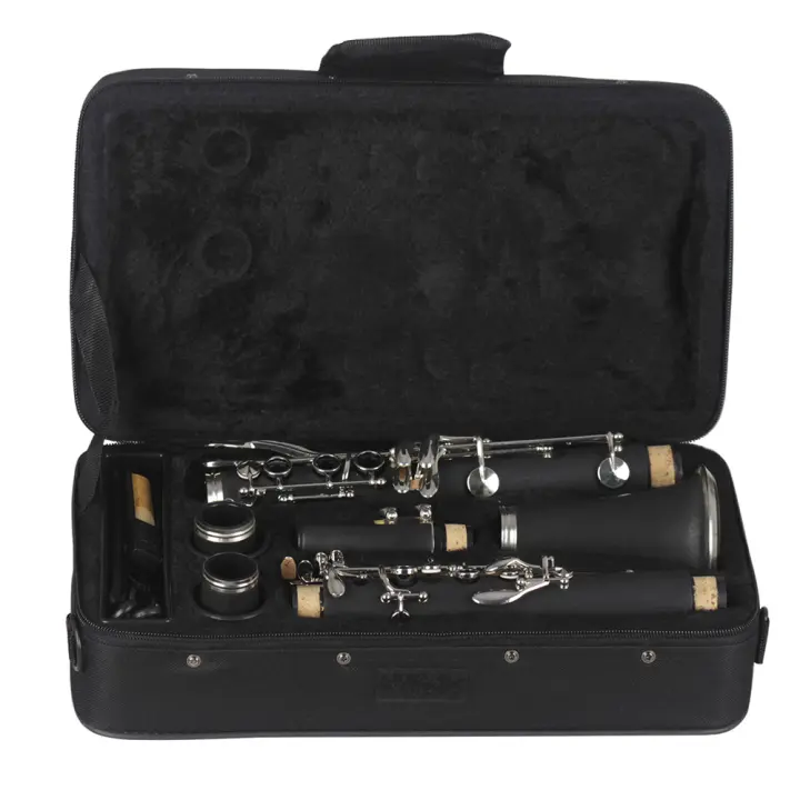 SLADE Clarinete Bb De 17 Teclas Bakelite Instrumento De Viento Profesional Tenor Con Caja Y Aro Musical Partes De Instrumentos Musicales - 1