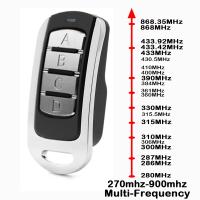 Duplicador De Mandos De Puerta De Garaje Multifrecuencia 280MHz 868MHz Control Remoto Compatible Con FD Certificación CE Incluye Batería Color Negro/Cobre - details 3