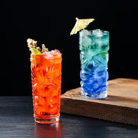 Copa De Beer De Vidrio Transparente 430ml Con Cara De Fantasma Creativa Para Halloween Bar Home Jugo Cocktail Copa De Licor - details 7