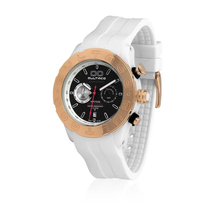 Bultaco Reloj analogico para Hombre de Miyota OS21 con Correa en Caucho H1PW43CCB1 - 1
