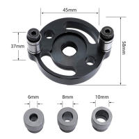 Juego De Locador De Agujeros Vertical Para Carpintería Herramienta De Guía De Taladro Self-Centering 3-10mm Locador De Agujeros - details 5