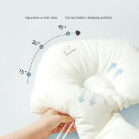 TK  Almohada moldeadora ajustable para bebé recién nacido, almohada para dormir de lado, calmante, posicionamiento, antideslizante de algodón - details 1