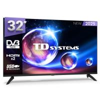 Televisor 32 Pulgadas HD No Smart TV, USB Grabador reproductor, Sintonizador digital DVB-T2/C - TD Systems K32DLM20H - details 0