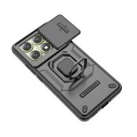 Funda De Teléfono Metálica Rotativa 360° Con Anillo Y Soporte Para Lente Protección De Pantalla Compatible Con Xiaomi 14T 13T pro Redmi Note 14C 14 12 13 13C pro - details 5
