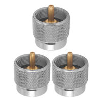 Adaptador De Estufa Para Camping Longitudinal Propano Válvula De Acero Aluminio Butano Adaptador De Tanque De Gas Para Actividades Al Aire Libre - details 5