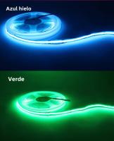 Tira De Luz LED COB 12V Alta Densidad 320LEDs/m RA90 Calor Natural Frío Rojo Azul Hielo Amarillo Rosa Flexible Para Iluminación Lineal - details 8