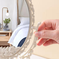 Espejo Decorativo Nórdico Vintage Para Maquillaje Espejo Plástico De Belleza Herramientas De Cosméticos Para Decoración De Habitaciones - details 1