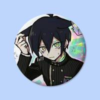 Broche De Cosplay De H-Shuichi Saihara-W Para Decorar Bolsos Y Fans Regalo Para Amigos Y Coleccionistas Tamaños Variados 25-32-44-58-75 Mm - details 6
