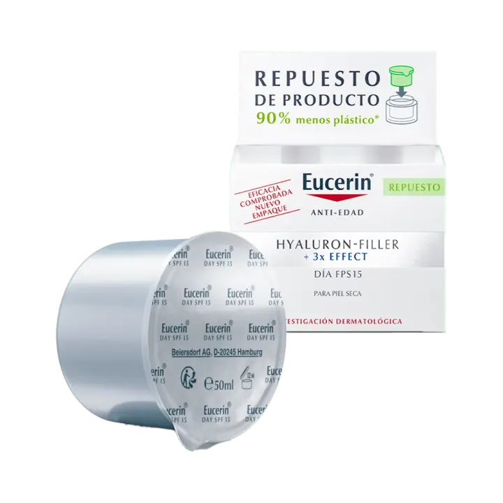 EUCERIN ANTIEDAD HYALURON FILLER DIA FPS30 1 ENVASE 50 ML REFILL AHT - 1