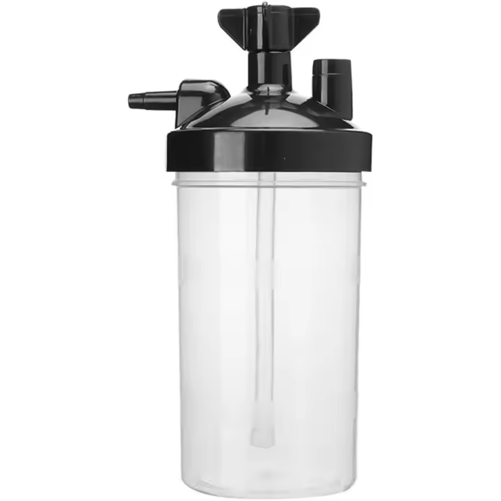 Botellas del humectador del generador del oxígeno, durable humectador del concentrador del oxígeno del reemplazo affordable, Hogar plástico translúcido del Diseño para - 1