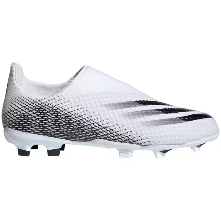 Botas de Futbol Adidas X Ghosted.3 Ll Fg para niños unisex en color blanco - 1
