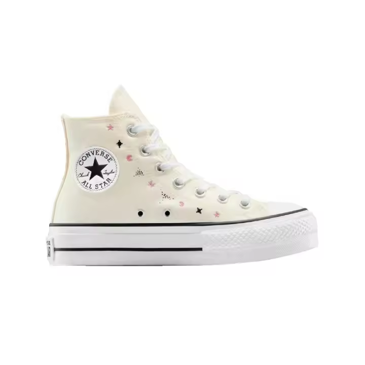 Converse Chuck Taylor All Star Lift Plataforma Celestial retro beige - 1