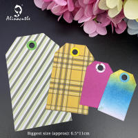 Alinacutle 3pcs Etched Dies Conjunto De Etiquetas Cortadora De Metal Para Scrapbooking Papel Y Manualidades Estilo Artístico - details 1