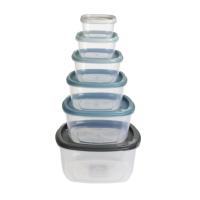 Set de 6 Cajas de Almacenamiento con Tapa: Perfectas para Organizar tu Espacio y Mantener tus Pertenencias a Salvo. - details 0