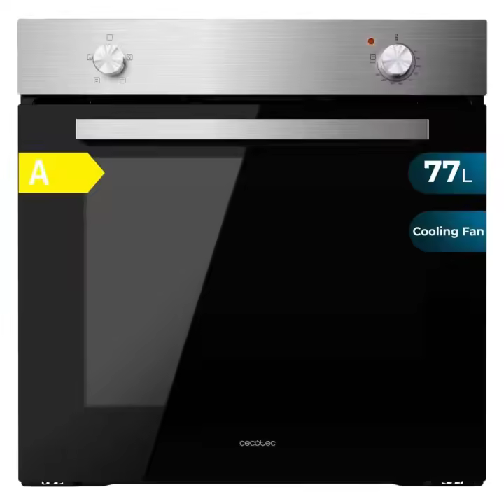 Bolero hexa c integrated oven 126000   Inox a 77 l capacity, 4 functions, 2800 w. - 1