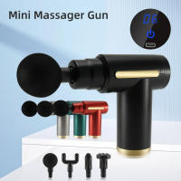 Masajeador De Músculo LED Para Hombres Y Mujeres Masajeador Portátil De Percusión Para Corporal Espalda Y Cuello Piernas - details 1