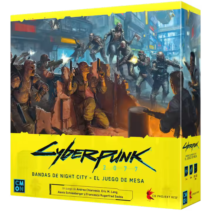 Asmodee PACK CYBERPUNK 2077: BANDAS DE NIGHT CITY y Familias y Proscritos - 1