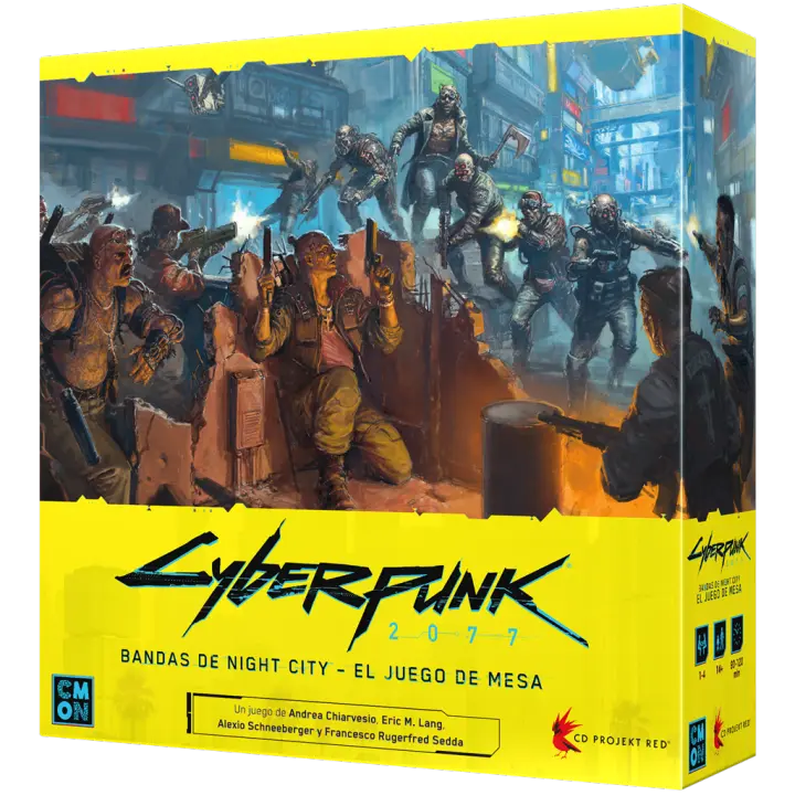 Asmodee PACK CYBERPUNK 2077: BANDAS DE NIGHT CITY y Familias y Proscritos - 1