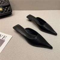 Zapatillas De Mujer Con Punta Puntiaguda Y Tacón Bajo Elegantes Y Modernas Para Exterior Con Plataforma Y Cierre Rápido - details 3
