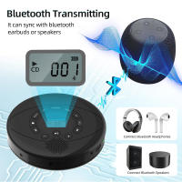 Reproductor De CD Portátil Bluetooth Walkman Con Altavoces Integrados Reproductor CD Recargable Con USB/AUX/Porta De Auriculares - details 9