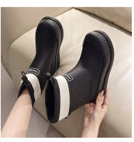 Botas De Lluvia Para Mujer Antideslizantes Impermeables Con Banda Elástica Para Senderismo Al Aire Libre Y Camping En Días De Lluvia - details 4