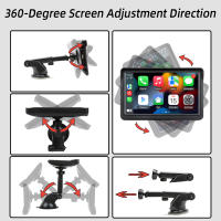 Reproductor Multimedia Para Coche Con CarPlay Y Android Auto Pantalla Táctil De 7 Pulgadas USB AUX Para Cámara Trasera In-Dash - details 8