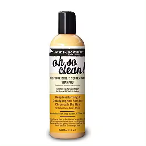Aunt Jackie's oh so clean! 6oz - Moisturizing & Softening Shampoo by Aunt Jackie's - 1