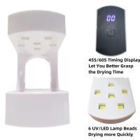 Lámpara Secado De Uñas UV 6LED Mini Secador De Uñas Con Cable USB Máquina De Manicura Para Uso Doméstico Y Viajes - details 1