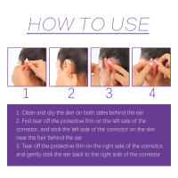 Corrector De Oreja Auricle Valgus Veneer Soporte Vertical Para Rostro V Invisibles Piel Sin Dolor Impermeable Estilo Fotográfico Para Corrección De Orejas Pequeñas - details 8
