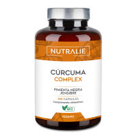 Cúrcuma Orgánica con Jengibre  y Pimienta Negra (1420mg x  Dosis) - Curcumina y Piperina - Turmeric Cúrcuma BIO -120 Capsulas Nutralie - details 0