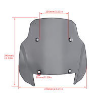 Parabrisas De Motocicleta 11" Fumada/Clear Deflector De Viento ABS Plástico Para Harley Pan America 1250 1250S ADV 2021-2022 - details 1