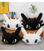 Cojín De Peluche Dragón Luz Furia Figura De Acción Dientes Del Viento Decoración De Hogar Cojín De Sofá Forma Rectangular Relleno De Poliéster/Celulosa Tamaño Adecuado Para Viaje Y Cama - details 11