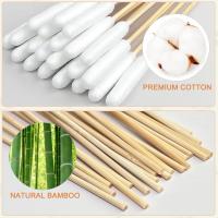 Cepillos De Algodón Cilíndricos En Lote De 50/100/300/500/900/1000 Con Palos De Madera Largos Para Limpieza De Oídos Tatuaje Maquillaje Suministros Médicos - details 17