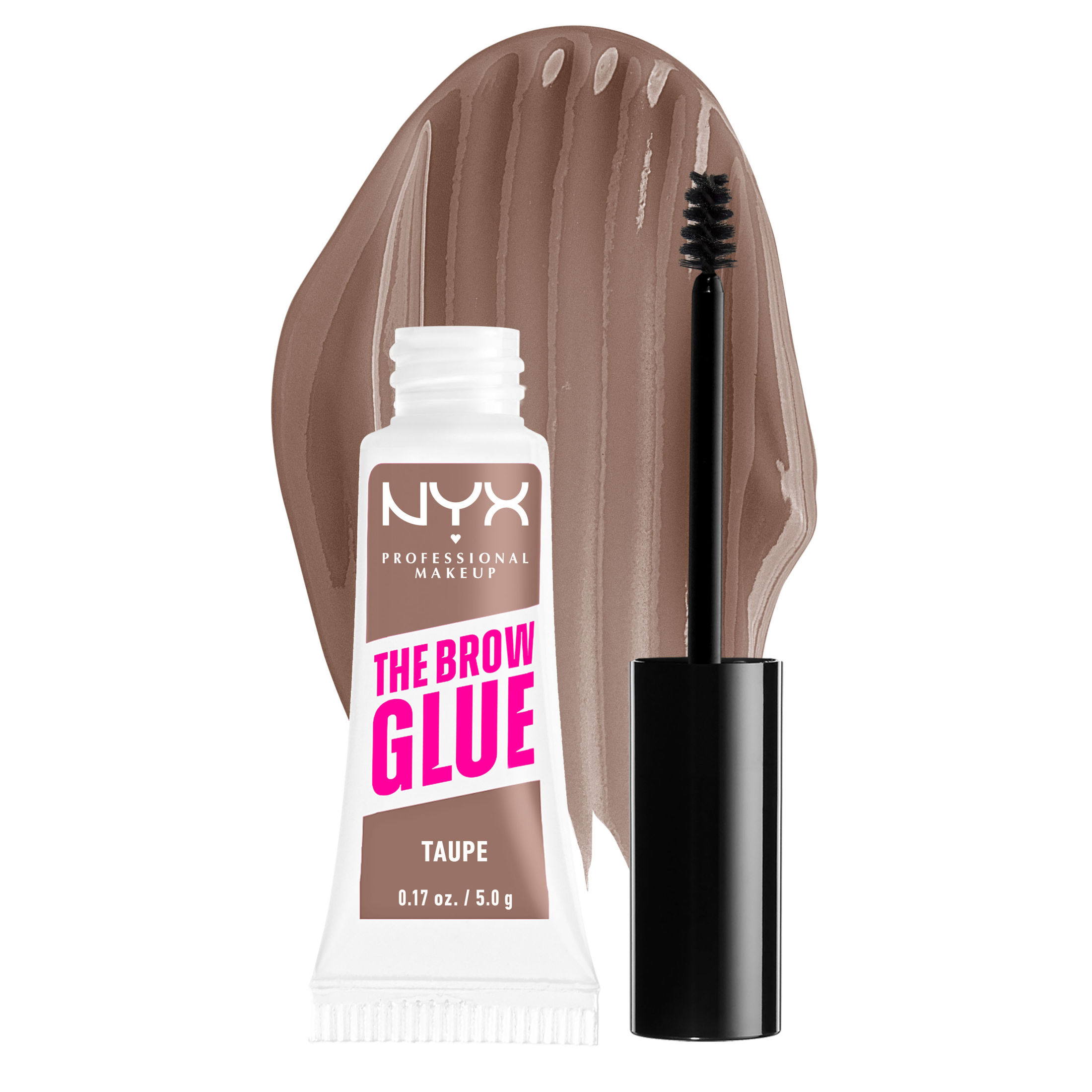 NYX Professional Makeup | The Brow Glue: Fija tus cejas en su lugar con este gel fijador, ideal para unas cejas perfectas en tu look de belleza. Logra unas cejas llenas y definidas que se mantendrán impecables durante todo el día.