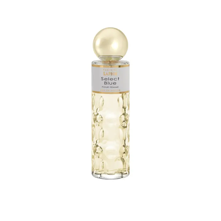 PARFUMS SAPHIR Select Blue - Agua de Perfume con vaporizador para Mujer - 200 ml - 1