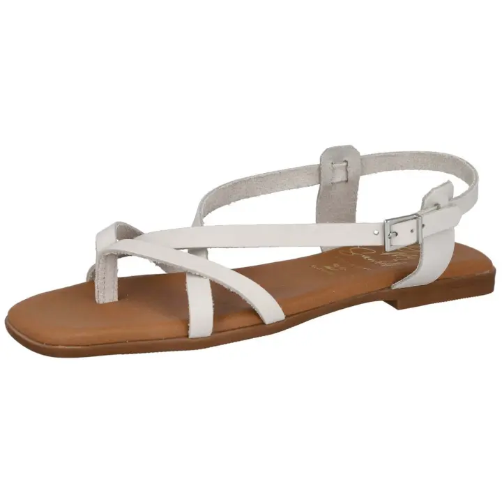 Sandalias Oh! My Sandals Md5317 para mujer en color beige - 1