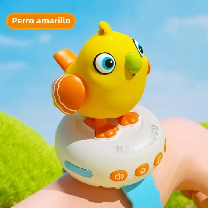 Juguete Educativo Electrónico De 3 En 1 Con Voz Controlada Por Inducción Grabación Y Repetición De Sonidos Para Niños - 1