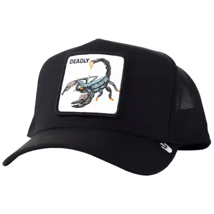Gorra Goorin Bros V2 Deadly para unisex en color negro - 1