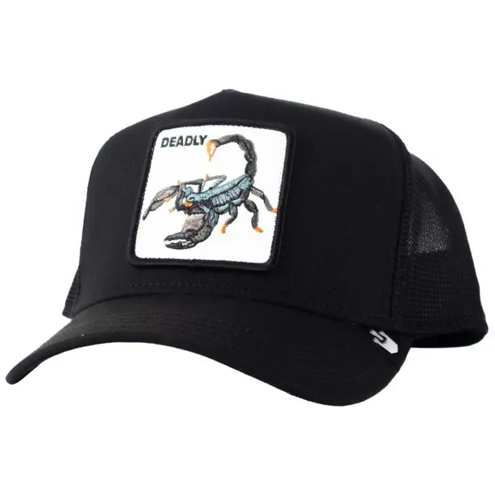 Gorra Goorin Bros V2 Deadly para unisex en color negro - 1