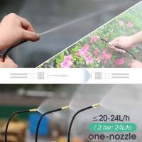 Boquilla De Rociador De 3 Maneras 20/30/50cm Con Conector Rápido De 360° Giratorio Para Sistemas De Riego Y Enfriamiento Del Jardín - details 3