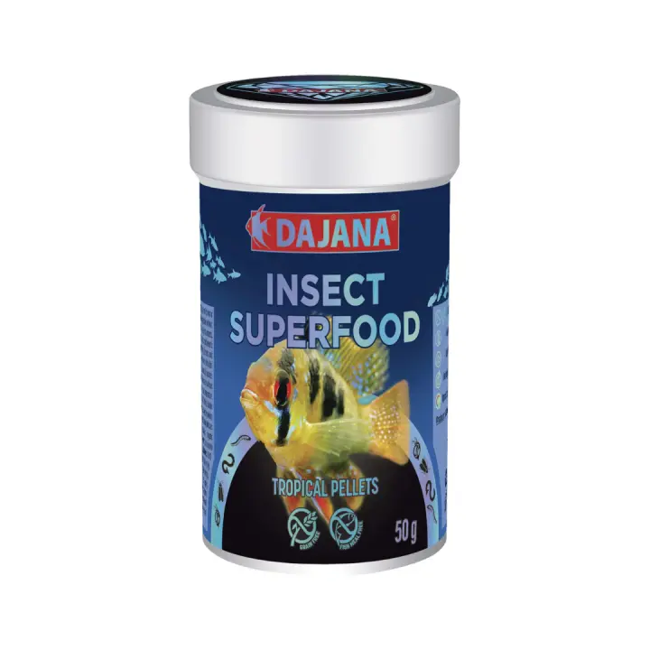 Pellets para Peces Tropicales Insect Superfood Dajana 100 ml: Nutrición Superior con Insectos - CPA - 1