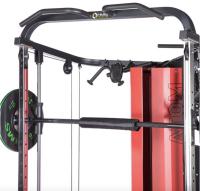 MULTIGIMNASIO Y MAQUINA SMITH 2 EN 1 ATOM HMS PRO CON 63KG DE PESO - details 18