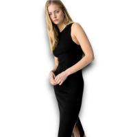 Vestido Halia Negro Tiffosi - Malla Fina y Diseño Recto La Mujer Barbuda - details 1
