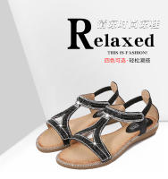 CA Sandalias de mujer 2025, dulces y cómodas, con punta redonda, zapatos de mujer de talla grande. - details 0