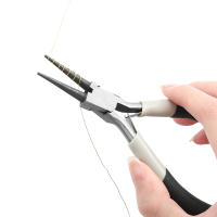 Kit De 3 Herramientas De Joyería 3 Estilos Pinzas Para DIY Reparación De Joyería Suministros Incluyen Pinza De Aguja Nariz Redonda Y Diagonal - details 5