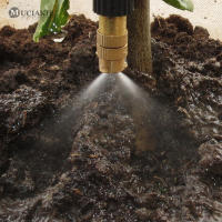 Boquilla De Rociador Ajustable De Cobre 15-250PCS Con Conector De Plástico 4/7mm Sprinkler De Rociador De Agua Para Riego Y Enfriamiento - details 8