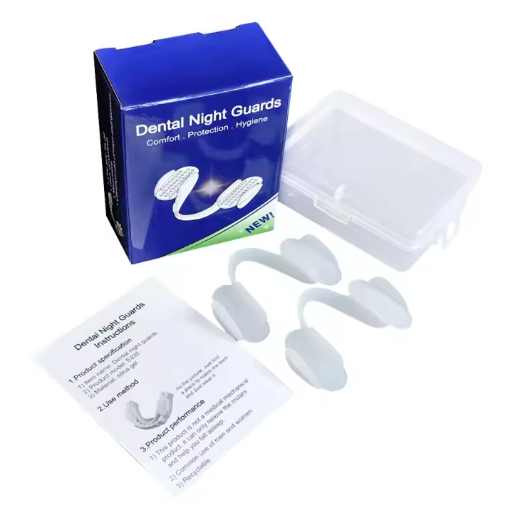 Protector De La Boca Antisnore Reutilizable Con Caja De Almacenamiento Dispositivo De Reducción Del Ronquido Y Bruxismo Para Mejorar El Sueño - 1