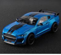 Ford Mustang GT500 Miniatura 1:18 Aleación De Metal Modelo De Vehículo Para Escritorio Decoración Colección Hobby Adorno - details 0